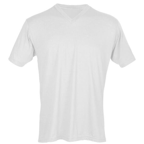 Tultex 207 - Unisex Poly-Rich V-Neck Tee Thumbnail