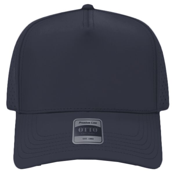 OTTO CAP® Club Collection 5 Panel Mid Profile Perforated Cap Thumbnail