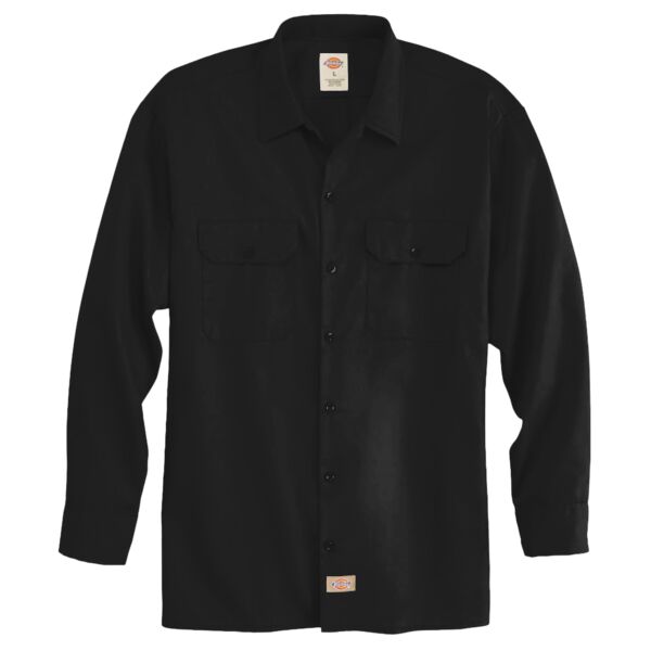Men's Tall Long Sleeve Work Shirt Thumbnail