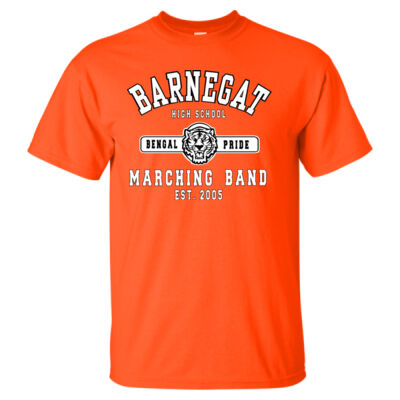 T-Shirt, ORANGE, 100% Cotton - Bengal Marching Band 2 Thumbnail