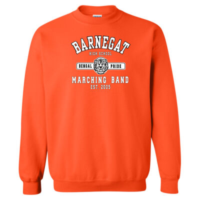 Crewneck Sweatshirt, ORANGE - Bengal Marching Band Thumbnail