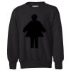 Youth EcoSmart® Crewneck Sweatshirt Thumbnail