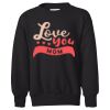 Youth EcoSmart® Crewneck Sweatshirt Thumbnail