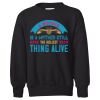Youth EcoSmart® Crewneck Sweatshirt Thumbnail