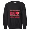 Youth EcoSmart® Crewneck Sweatshirt Thumbnail