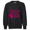 Youth EcoSmart® Crewneck Sweatshirt Thumbnail