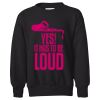 Youth EcoSmart® Crewneck Sweatshirt Thumbnail