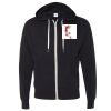 Unisex Heathered French Terry Full-Zip Hooded Sweatshirt Thumbnail
