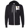 Unisex Heathered French Terry Full-Zip Hooded Sweatshirt Thumbnail