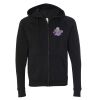 Unisex Special Blend Raglan Full-Zip Hooded Sweatshirt Thumbnail