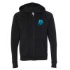 Unisex Special Blend Raglan Full-Zip Hooded Sweatshirt Thumbnail