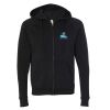 Unisex Special Blend Raglan Full-Zip Hooded Sweatshirt Thumbnail