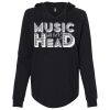 Women’s Lightweight California Wave Wash Hooded Sweatshirt Thumbnail