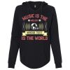 Women’s Lightweight California Wave Wash Hooded Sweatshirt Thumbnail